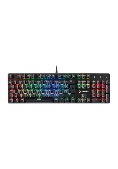 Gamepower Ogre Rgb 60M  Red Switch Türkçe Q USB Mekanik Gaming Klavye