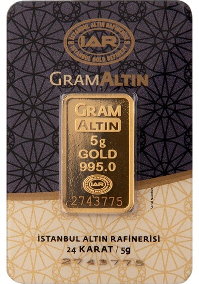 5 Gr 24 Ayar İar Gram Altın