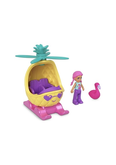 Polly Pocket'ın Muhteşem Araçları Oyun Setleri Hkv61