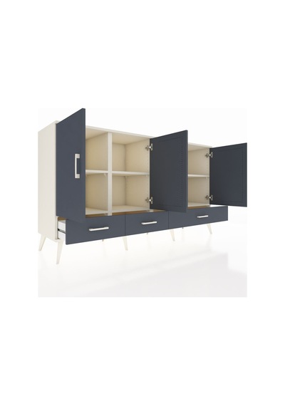 Hyperion Konsol 6 Raflı 3 Çekmeceli 4 Kapaklı 176x44x99 Aytaşı-an Aytaşı-antrasit Hyperion Konsol 6 Raflı 3 Çekmeceli 4 Kapaklı 176x44x99 Aytaşı-an Aytaşı-antrasit