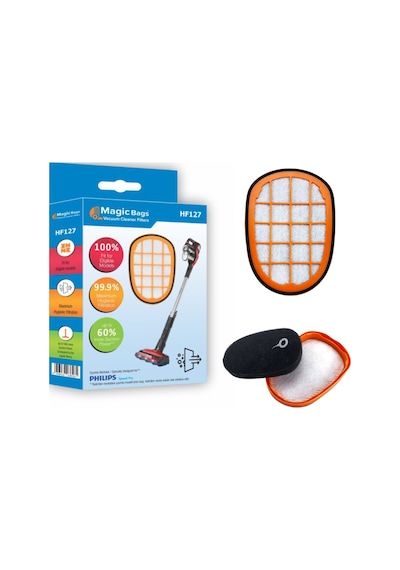 Magic Bags Phılıps İçin 3adet Speedpro Max Filtre Fc6822,fc6812,fc6814,xc8043,xc8049,xc8349 Uyumlu 3 Adet