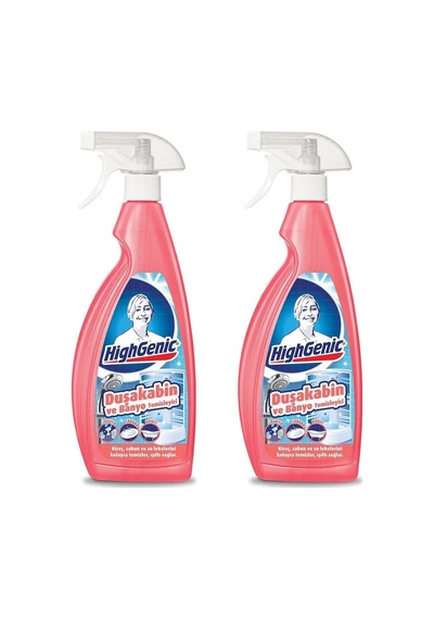 Highgenic Duşakabin Ve Banyo Temizleyici 2 Li Set 2 X 1000 Ml Diğer