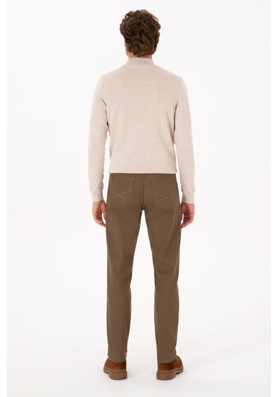 U.S. Polo Assn. Erkek Kanvas / Chino Pantolon 2237477 Haki