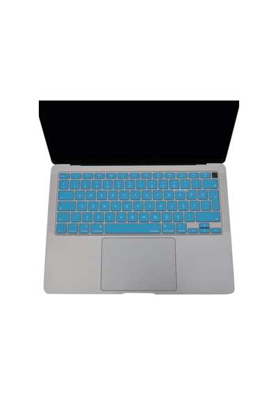 Türkçe Q Klavye Koruyucu Macbook Air 13 A1932 A2179 A2337 M1 Uyumlu Uk Iso Ters L Enter Ult