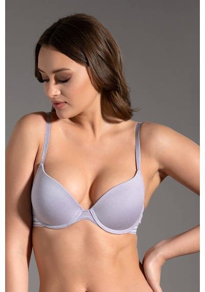 Newbra Penye Push-up Sütyen - Lila