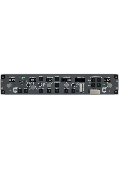 Boeing737 Mcp Autopilot Panel - Amber Backlight