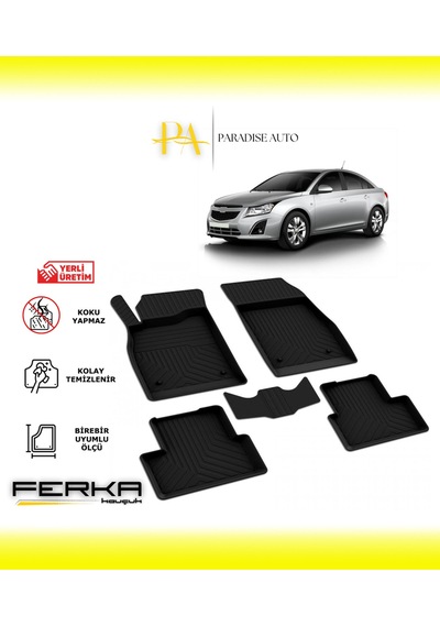 Chevrolet Cruze 2009-2016 4d Havuzlu Paspas