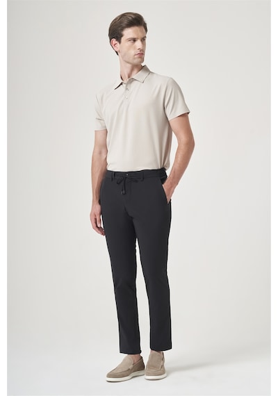İmza Siyah Yan Cep Slim Fit Jogger Pantolon 1003260166