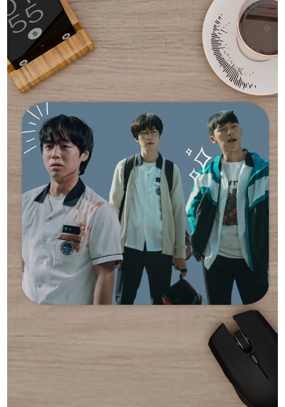 Weak Hero Class - K Drama V5 22x18 Gaming Kauçuk Kaymaz Taban Mouse Pad Fare Altlığı