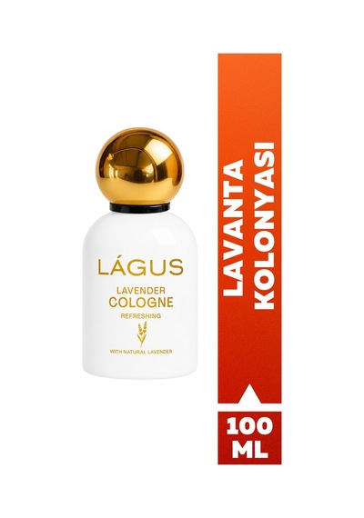 Lágus Sakinleştirici Ferahlatıcı Doğal Bakım Lavanta Kolonyası 100 ML