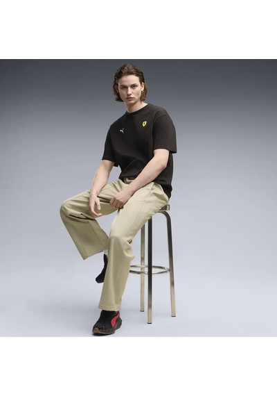 Puma Ferrari Car Graphic Tee 2 Erkek Siyah T-shirt & Polo