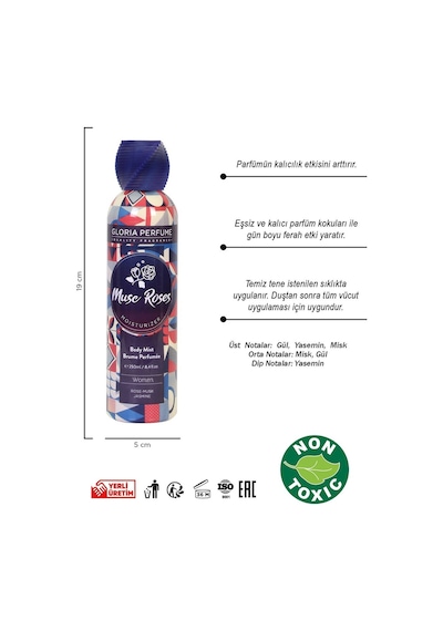 Musc Roses Body Mist 250 Ml