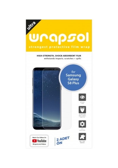 Galaxy S8 Plus Ekran Koruyucu 1+1 Ön Poliüretan Film