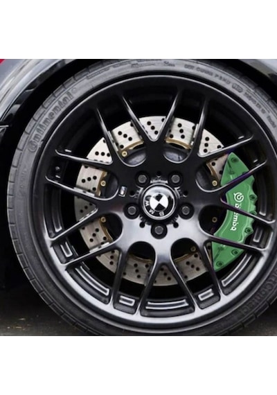 Brembo Fren Kaliper Kapağı Jant Braketi Universal 16” Jant ve Üzeri İle Uyumlu 4lü Set Yeşil