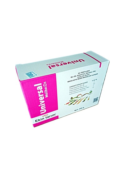 Universal MoliBorZn (250 GR)-Tutturucu-Molibden, Bor, Çinko, Kobalt İçerikli Toz Gübre