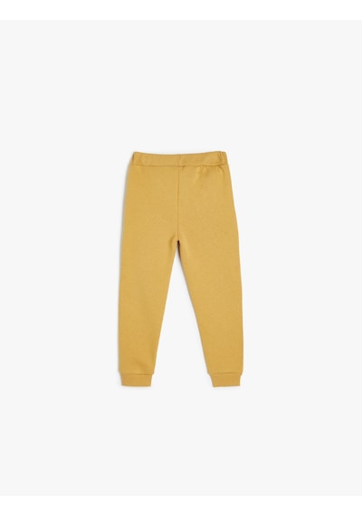 Koton Baskılı Cep Detaylı Pamuklu Jogger Eşofman Altı Hardal 5wmb40157tk Hardal Koton Baskılı Cep Detaylı Pamuklu Jogger Eşofman Altı Hardal 5wmb40157tk Hardal
