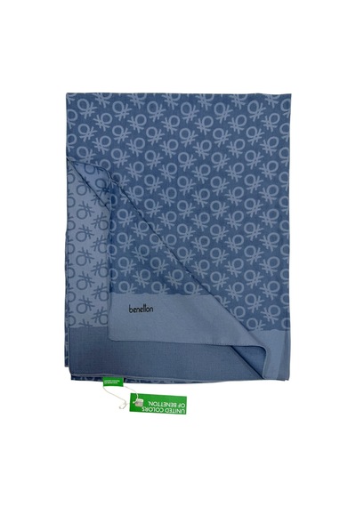 Benetton Elegante Şal - Uno - İndigo