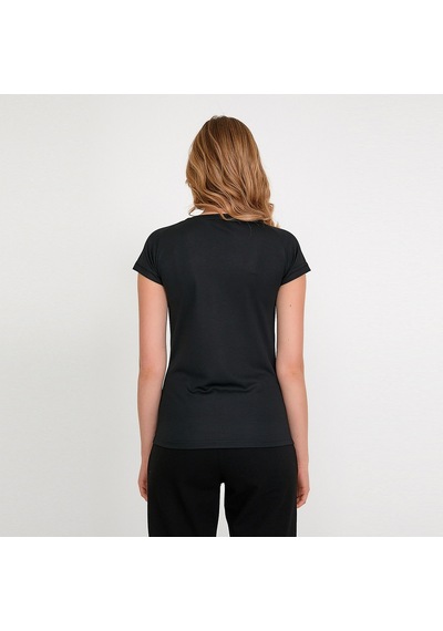 Slazenger Relax Kadın T-Shirt Siyah