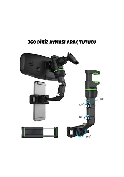 Dikiz Aynası Telefon Tutucu Araç Içi Dikiz Aynası Arka Koltuk Telefon Tutucu