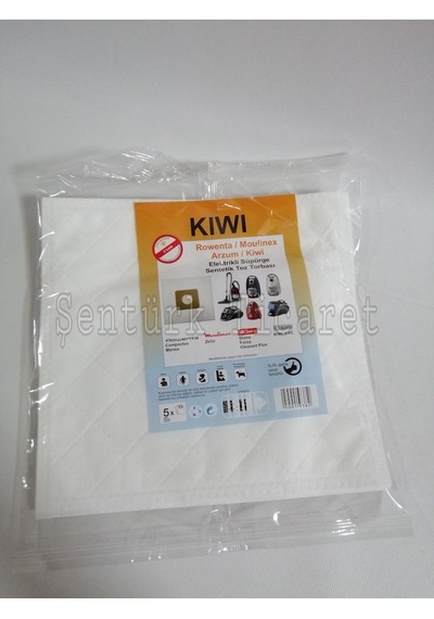 Kiwi ( Kivi ) Kvc 4105 Elektrikli Süpürge 20 Adet Bez Toz Torbası (546847773)