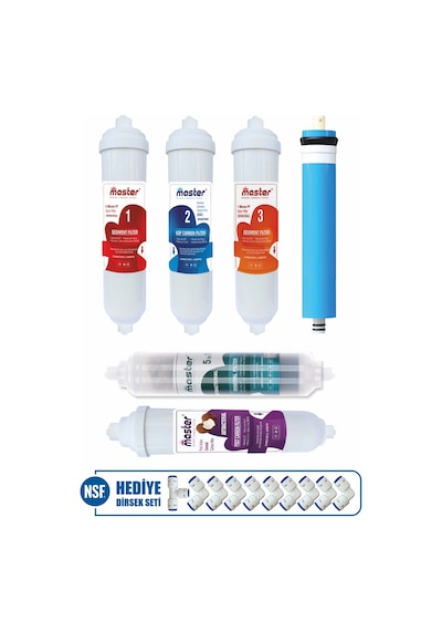 Master Reverse Osmosis System 10 Aşama Kapalı Kasa Su Arıtma Cihazı Filtresi