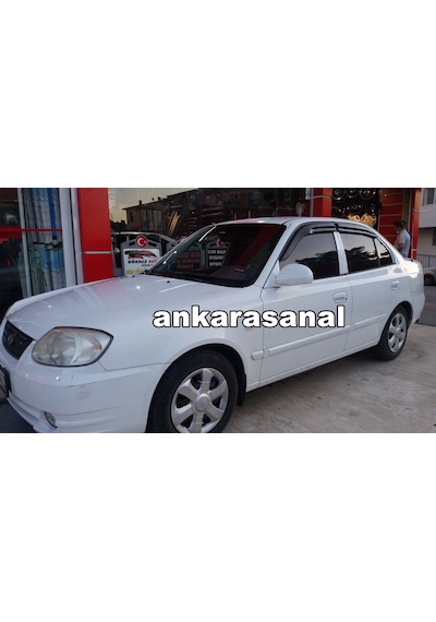 Hyundai Accent Admire Mügen Cam Rüzgarlığı 2003-2005 Arası 4 Lü N11.13205