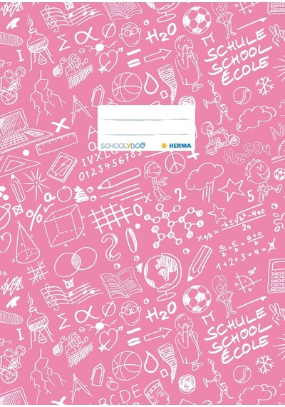 Herma Defter Kabı Schoolydoo A4 Acık Pembe