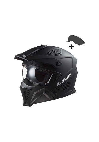 Kapalı Kask Ls2 Drifter Mat Siyah XL