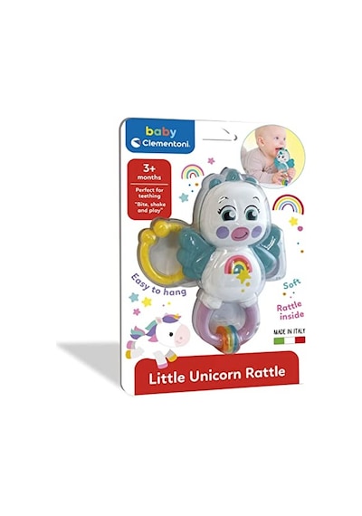 Clementoni 17778 Ba - Sevimli Unicorn Çıngırak Açık Gri