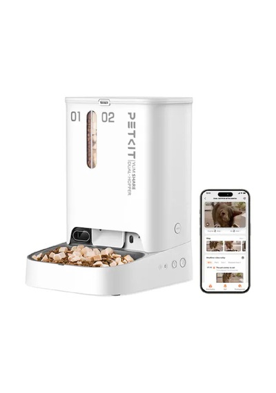 Pura Max 2 Akıllı Kedi Tuvaleti Ve Yumshare Kameralı Çift Hazneli Akıllı Mama Kabı Paketi
