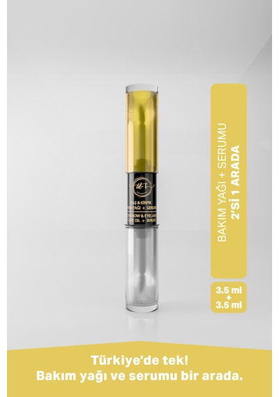 İd-t Uzatıcı Besleyici Güçlendirici E Vitamini & Hyalüronik Asit Kaş Kirpik Serumu ve Yağı