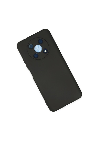 Huawei Nova Y90 Uyumlu Kılıf Nano İçi Kadife Silikon - Siyah
