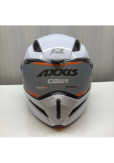 Axxıs Kask Fu409sv Ghostfıghter Sv Solıd A0 Parlak Beyaz