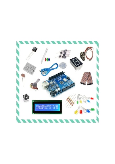 Arduino Uno 130 Parça Başlangıç Seti