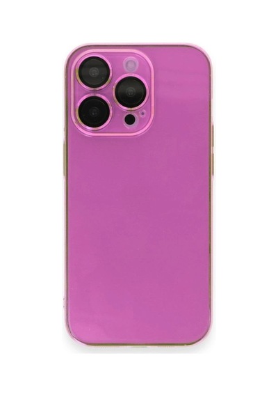Apple iPhone Uyumlu   14 Pro Max Kılıf Armada Lensli Kapak - Pembe