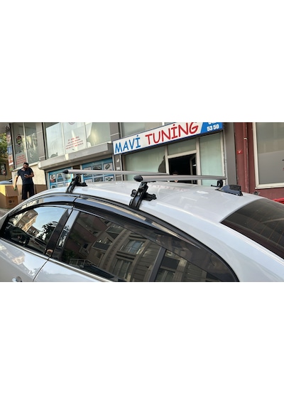 Renault Fluence 2009-2019 Oluksuz Tip Port Bagaj Tavan Çıtası Ara Atkı Kapıdan Sıkıştırmalı