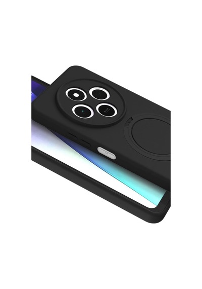 Xiaomi Redmi 14c Uyumlu Regal Magsafe Standlı Kapak - Siyah