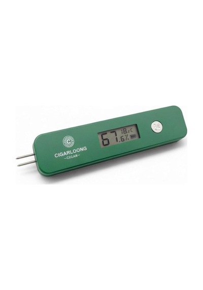 Humidimeter Dijital Dedectör Puro İçi Nem Ölçer Yeşil