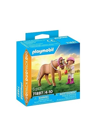 Playmobil Duopack Girl With Pony 71887