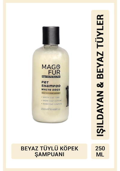 Mago Fur Beyaz Tüylü Köpek Şampuanı - 250 Ml