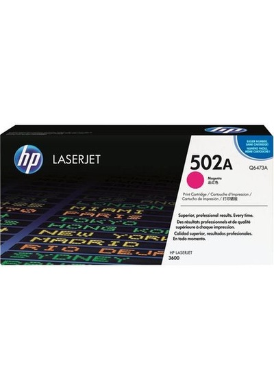 HP 502A Q6473A Kırmızı Toner - Laserjet 3600-3800-CP3505