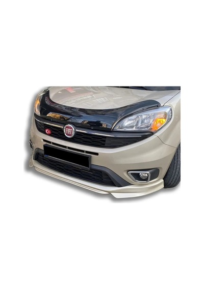 Fiat Doblo D4 Ön Ek 2015 - 2021 Mat Siyah Plastik Ön Karlık