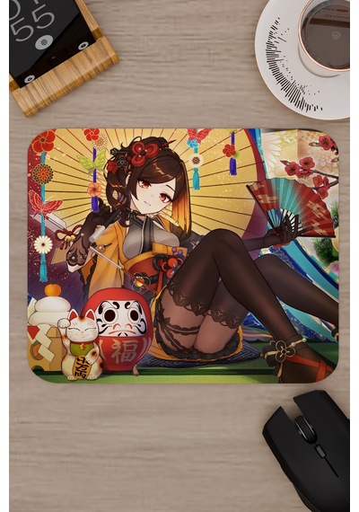 Chiori Genshin Impact Anime Gacha V4 - 22x18 Gaming Mouse Pad Fare Altlığı