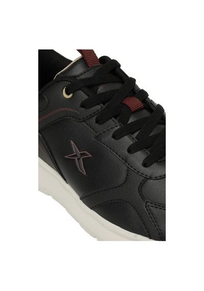 Kinetix Versatıle Pu 5pr Siyah Erkek Sneakerk Spor Ayakkabı Siyah