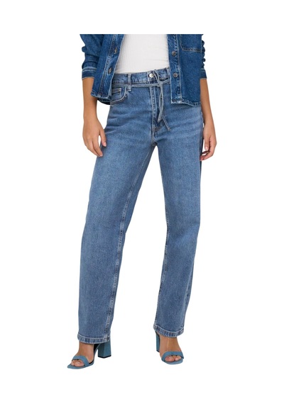 Only Kadın Yüksek Bel Dar Kesim Jeans 15347668 Mavi