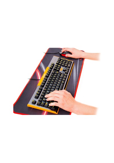 Northcity Rampage 300x700x3mm Siyah Gaming Mouse Pad - Yüksek Hassasiyetli Oyun Deneyimi
