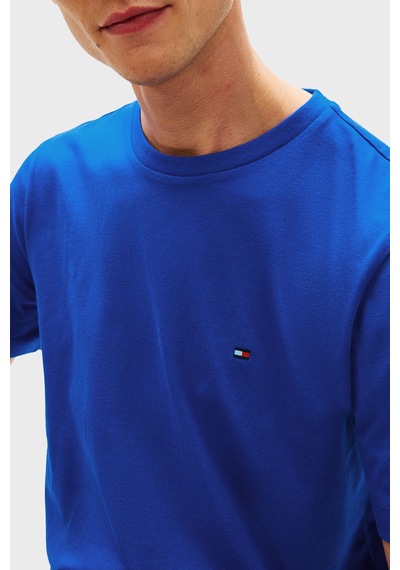 Tommy Hilfiger Erkek T Shirt Mw0mw39995 C7f Mavi