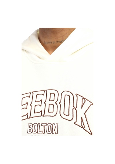 Reebok Sweatshirt Erkek Ekru Navarre Hoodıe 000000000102697505 Bej