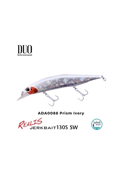 Duo Realis Jerkbait 130s Sw Ada0088 Prism Ivory