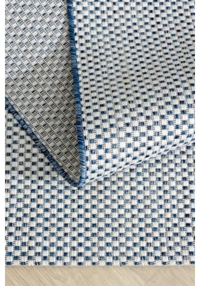 Fresco Ekru Lacivet İskandinav Jüt Yıkanabilir Halı Kilim Balkon Teras Salon Koridor Halısı 20521b, 100 X 200